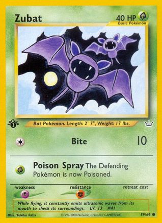 Zubat 059 - Unlimited Neo Revelation - Common