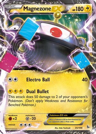 Magnezone EX 035 - Holofoil XY Flashfire - Ultra Rare