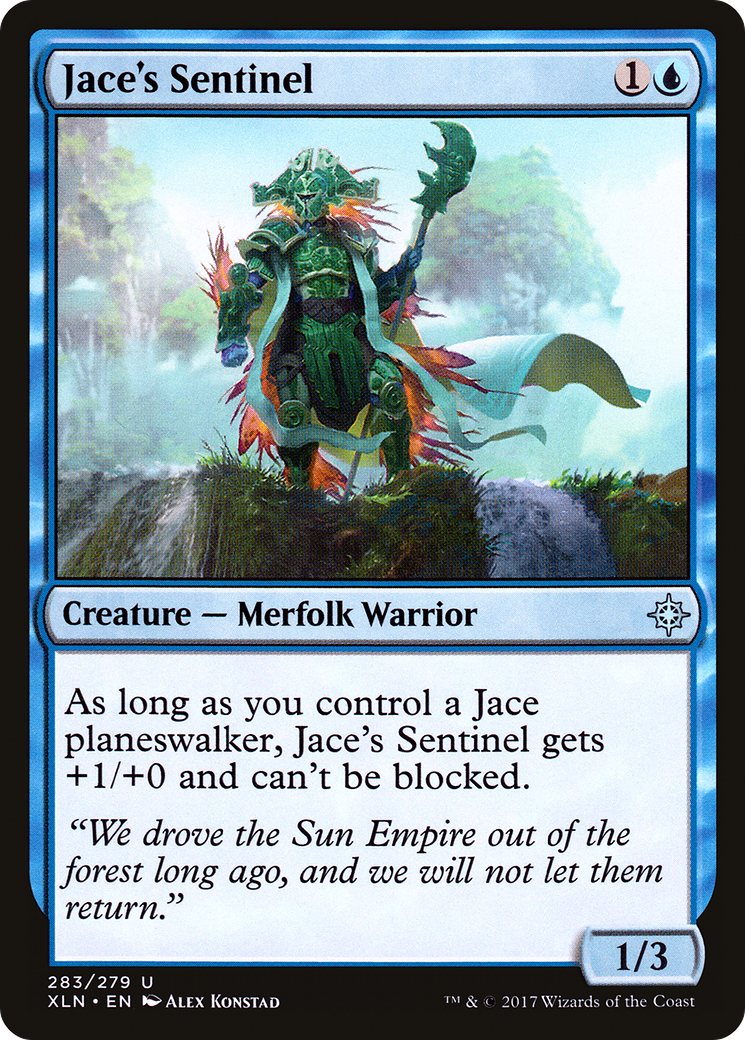 Jace's Sentinel (XLN-283) - Ixalan Foil