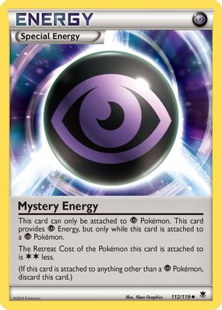 Mystery Energy 112 XY Phantom Forces - Uncommon
