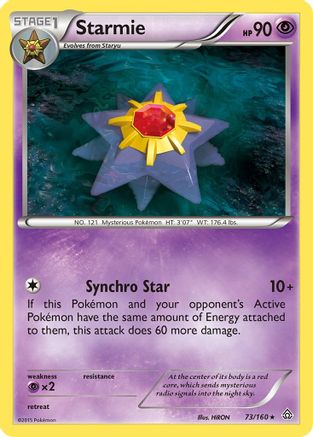 Starmie 073 XY Primal Clash - Rare