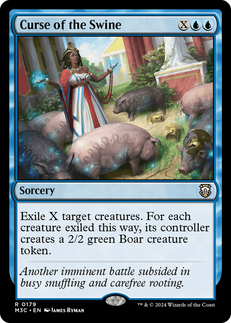 Curse of the Swine (M3C-179) - Modern Horizons 3 Commander Foil
