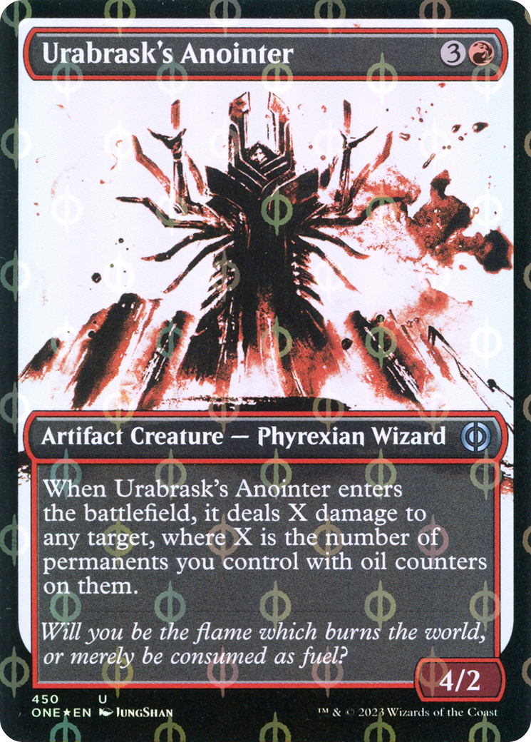 Urabrask's Anointer (ONE-450) - Phyrexia: All Will Be One: (Showcase)