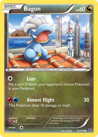 Bagon (55) 055 XY Roaring Skies - Common