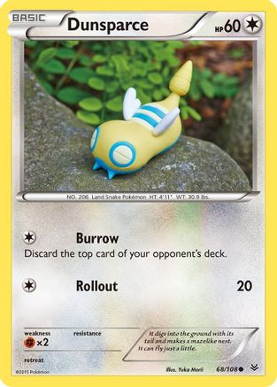 Dunsparce 068/108 XY Roaring Skies - Common