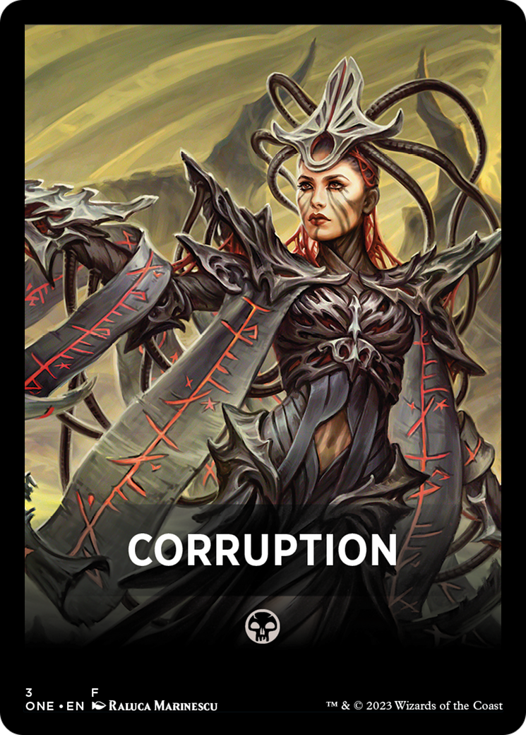 Corruption (FONE-003) - Phyrexia: All Will Be One Jumpstart Front Cards