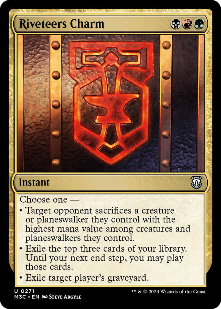 Riveteers Charm (M3C-271) - Modern Horizons 3 Commander Foil