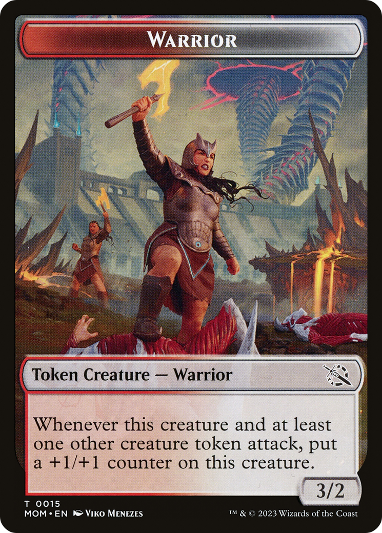 Warrior (TMOM-015) - March of the Machine Tokens