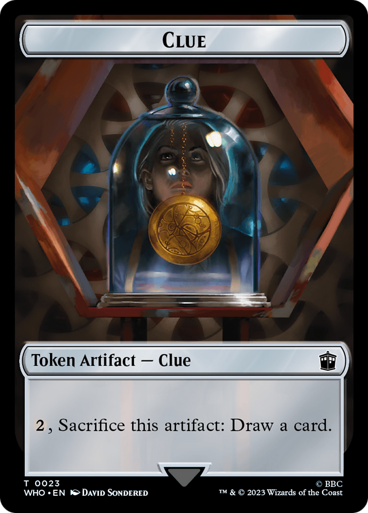 Clue (TWHO-023) - Doctor Who Tokens