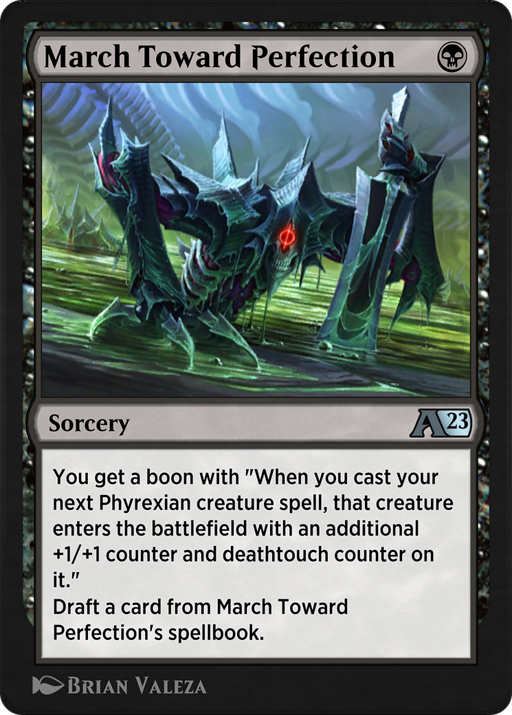 March Toward Perfection (YONE-009) - Alchemy: Phyrexia