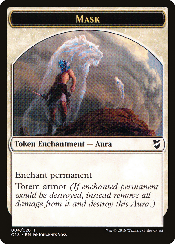 Mask (TC18-004) - Commander 2018 Tokens