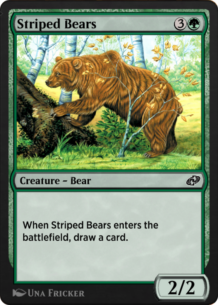 Striped Bears (J21-648) - Jumpstart: Historic Horizons