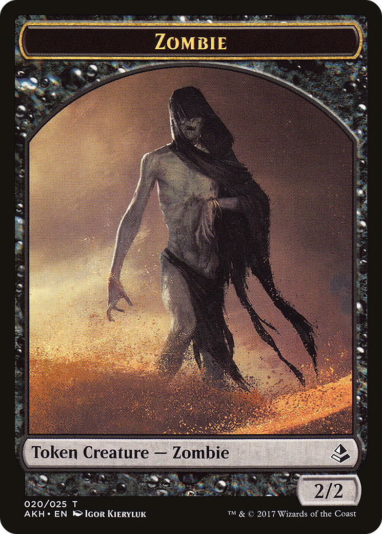 Zombie (AKH-020) - Amonkhet Tokens Foil
