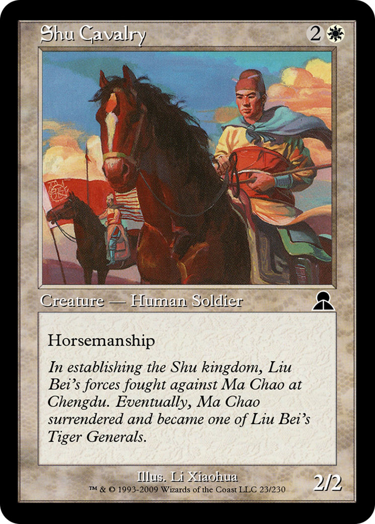 Shu Cavalry (ME3-023) - Masters Edition III Foil