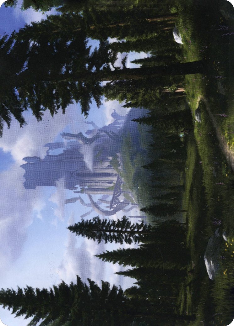 Forest // Forest (AAFR-061) - Adventures in the Forgotten Realms Art Series (Borderless) Foil