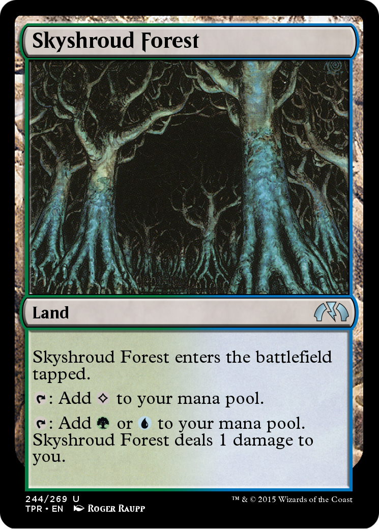 Skyshroud Forest (TPR-244) - Tempest Remastered Foil