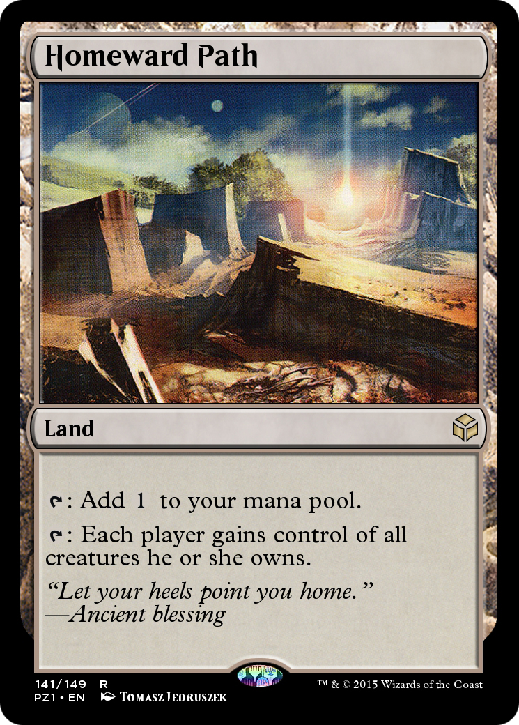 Homeward Path (PZ1-141) - Legendary Cube Prize Pack
