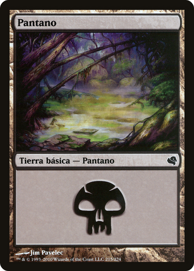 Swamp (Spanish) - "Pantano" (215) (PS11-215) - Salvat 2011