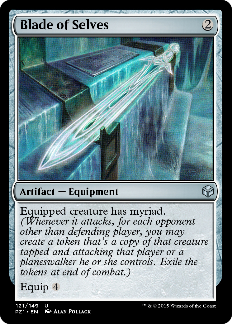 Blade of Selves (PZ1-121) - Legendary Cube Prize Pack Foil