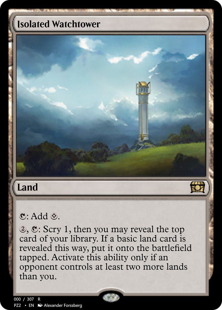 Isolated Watchtower (PZ2-70707) - Treasure Chest Foil