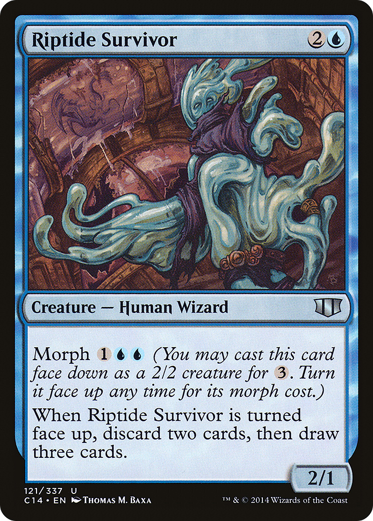Riptide Survivor (C14-121) - Commander 2014