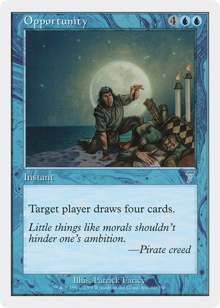 Opportunity (7ED-91★) - 7th Edition Foil
