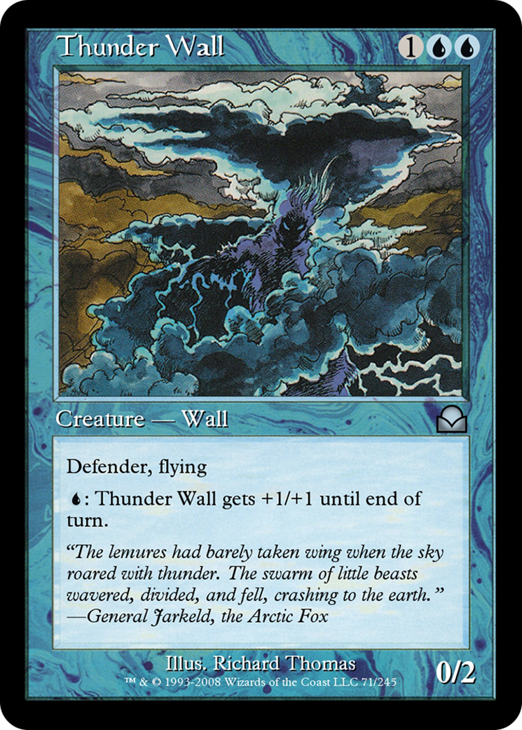 Thunder Wall (ME2-071) - Masters Edition II