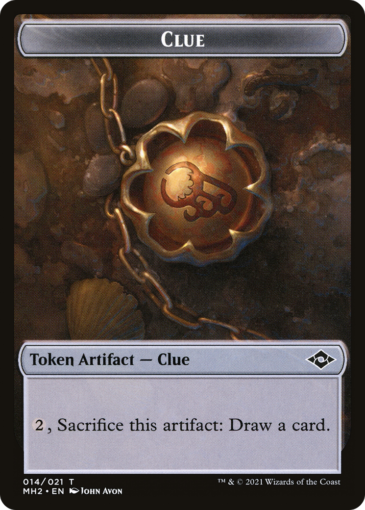 Clue (TMH2-014) - Modern Horizons 2 Tokens
