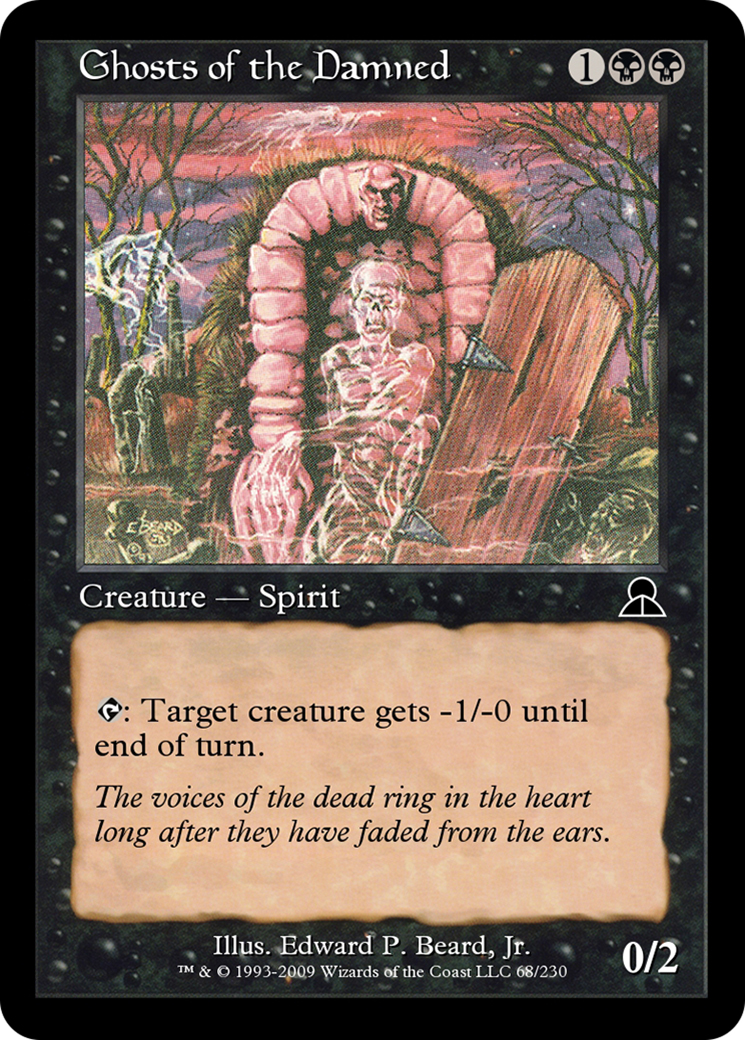 Ghosts of the Damned (ME3-068) - Masters Edition III Foil