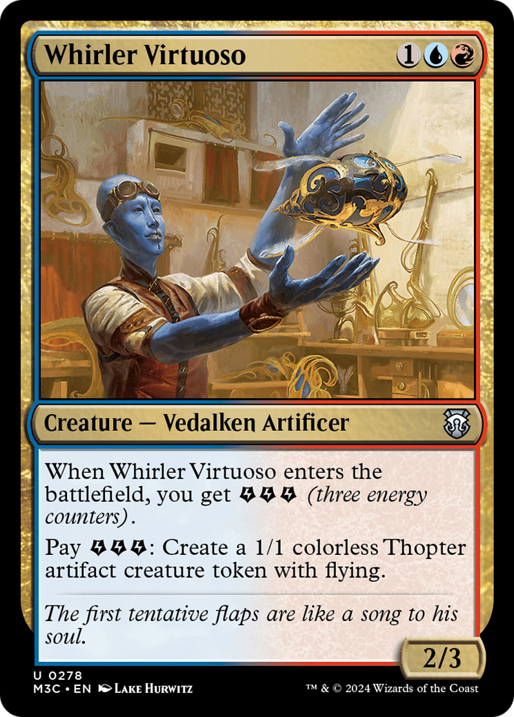 Whirler Virtuoso (M3C-278) - Modern Horizons 3 Commander Foil
