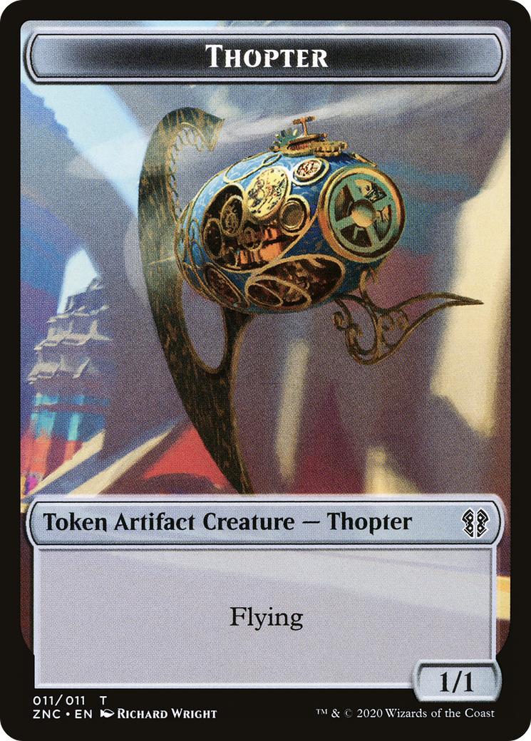 Thopter (TZNC-011) - Zendikar Rising Commander Tokens