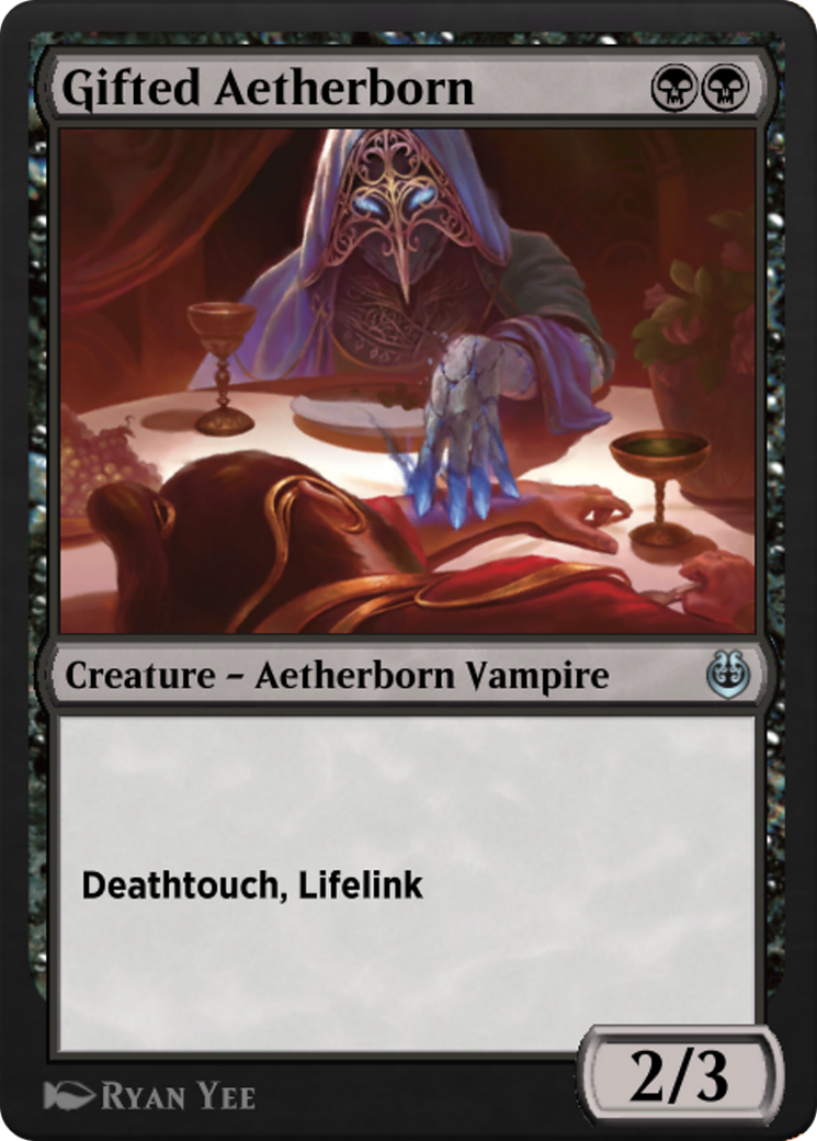 Gifted Aetherborn (KLR-091) - Kaladesh Remastered
