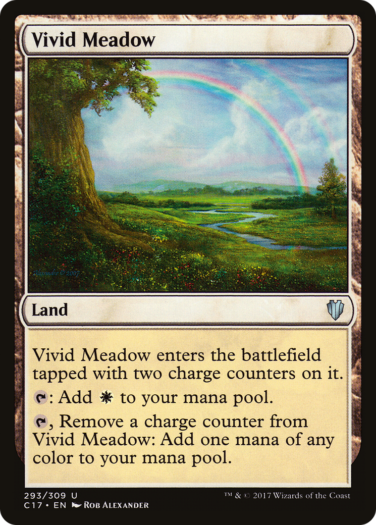 Vivid Meadow (C17-293) - Commander 2017