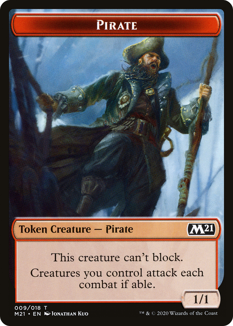 Pirate (TM21-009) - Core Set 2021 Tokens Foil