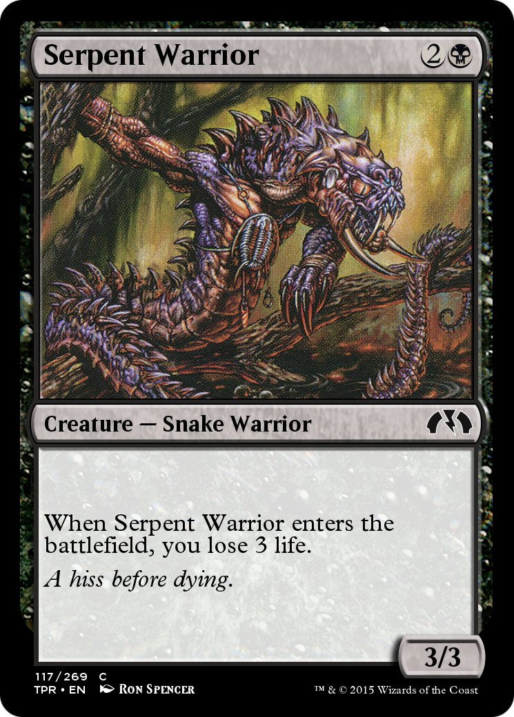 Serpent Warrior (TPR-117) - Tempest Remastered