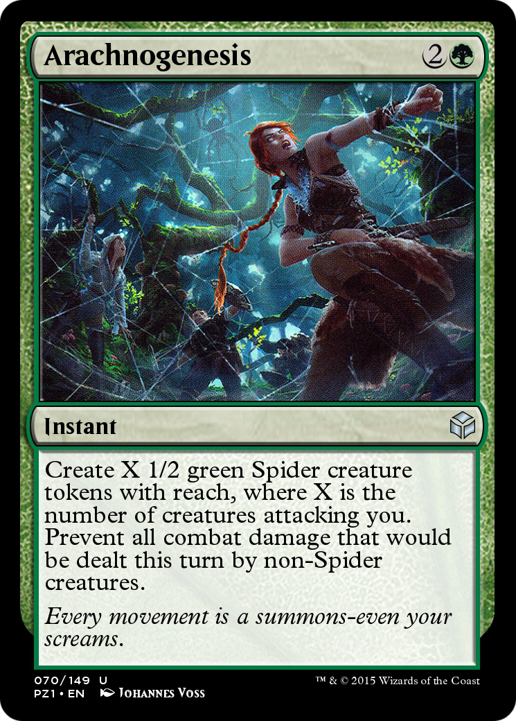 Arachnogenesis (PZ1-070) - Legendary Cube Prize Pack Foil