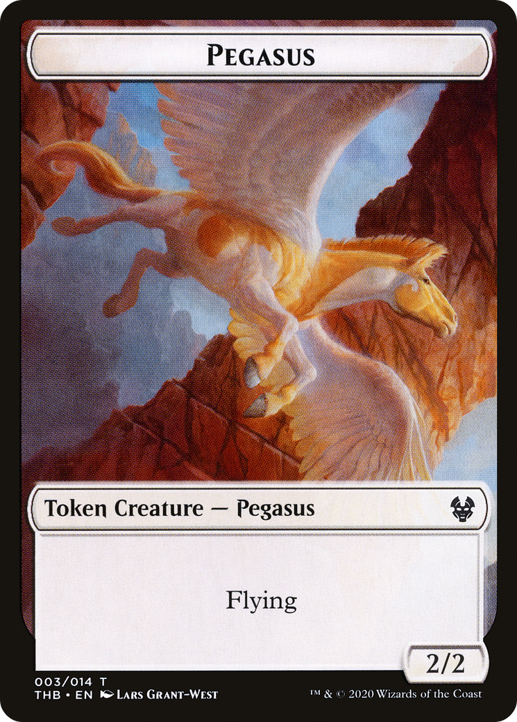 Pegasus (THB-003) - Theros Beyond Death Tokens Foil