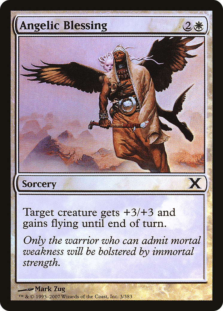 Angelic Blessing (10E-03★) - Tenth Edition Foil
