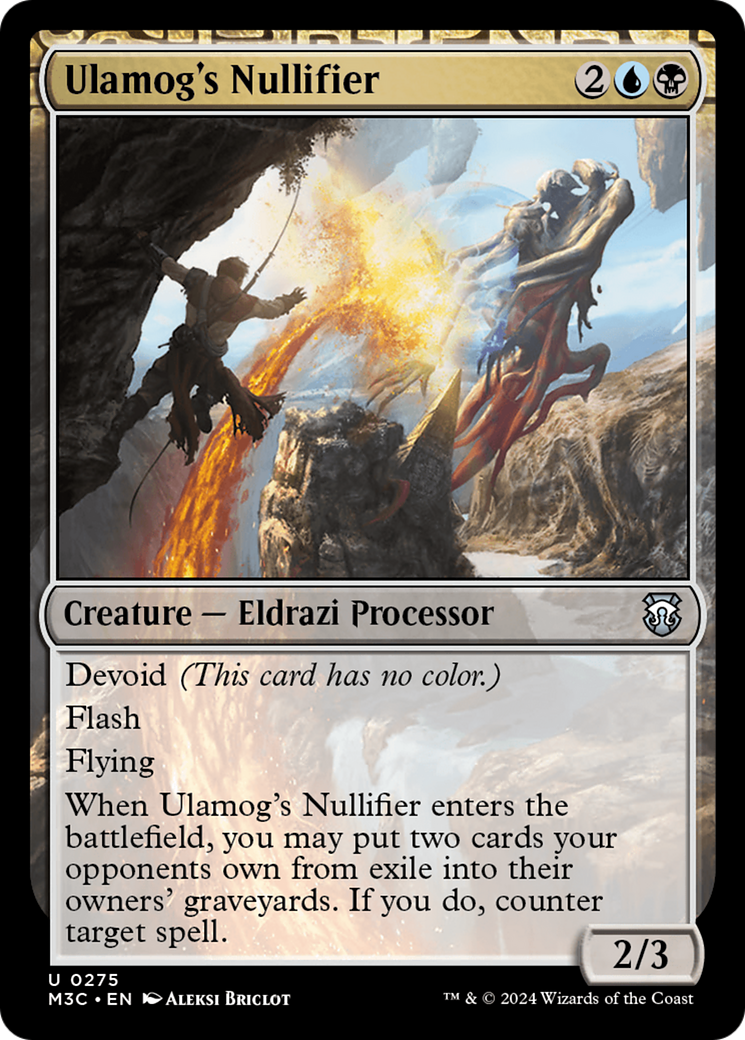 Ulamog's Nullifier (M3C-275) - Modern Horizons 3 Commander: (devoid) Foil