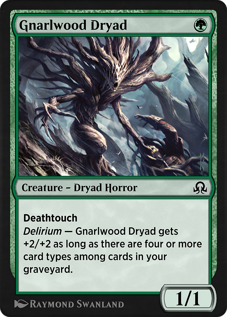 Gnarlwood Dryad (SIR-196) - Shadows over Innistrad Remastered