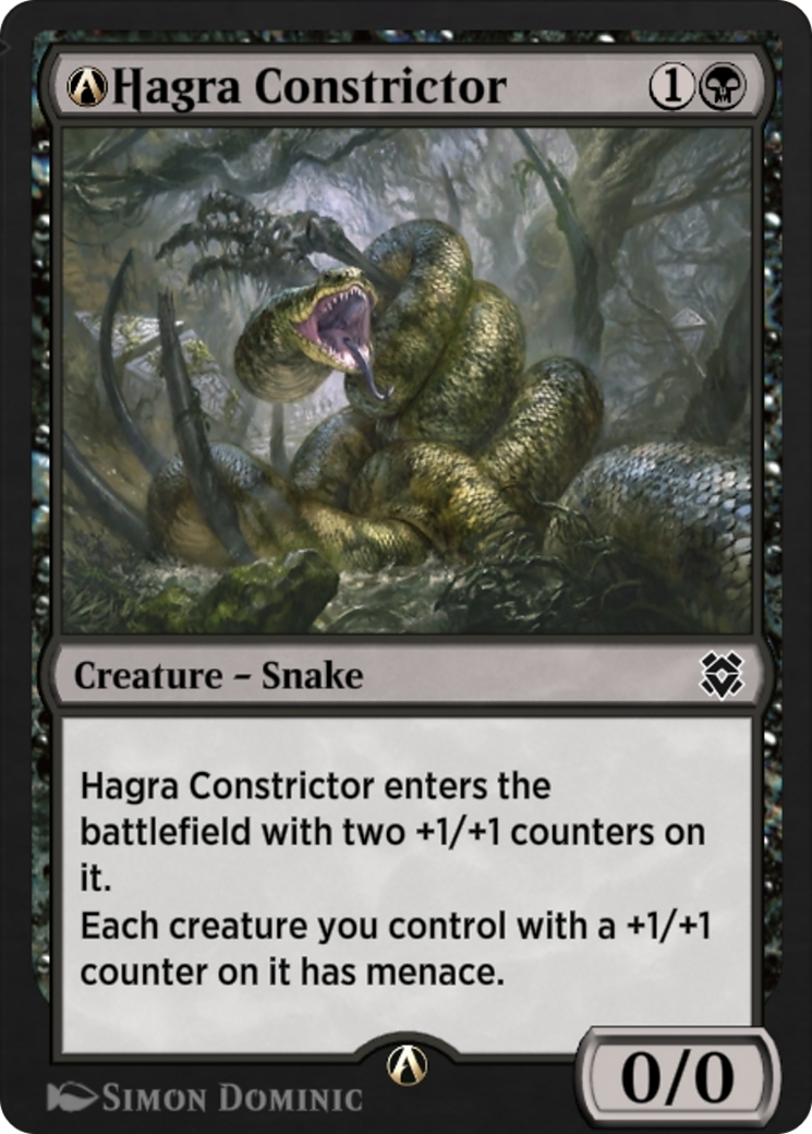 A-Hagra Constrictor (ZNR-A-105) - Zendikar Rising
