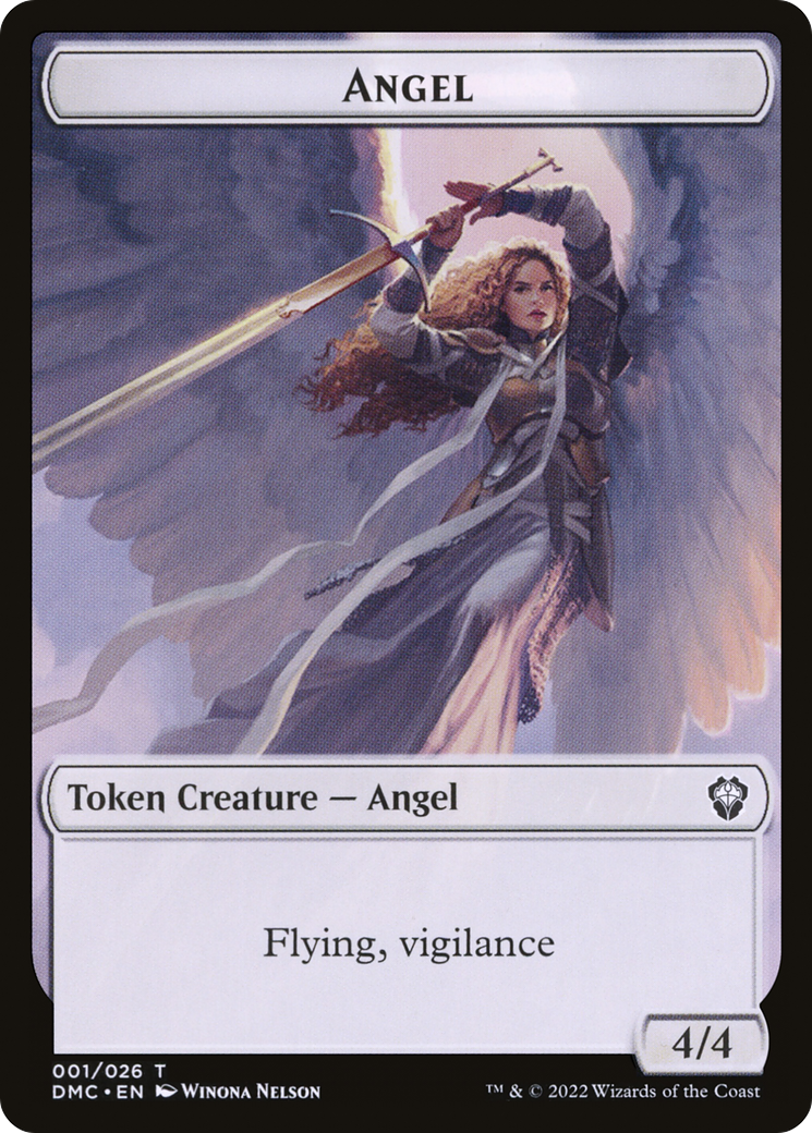 Angel (TDMU-001) - Dominaria United Tokens