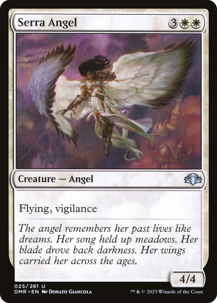 Serra Angel (DMR-025) - Dominaria Remastered