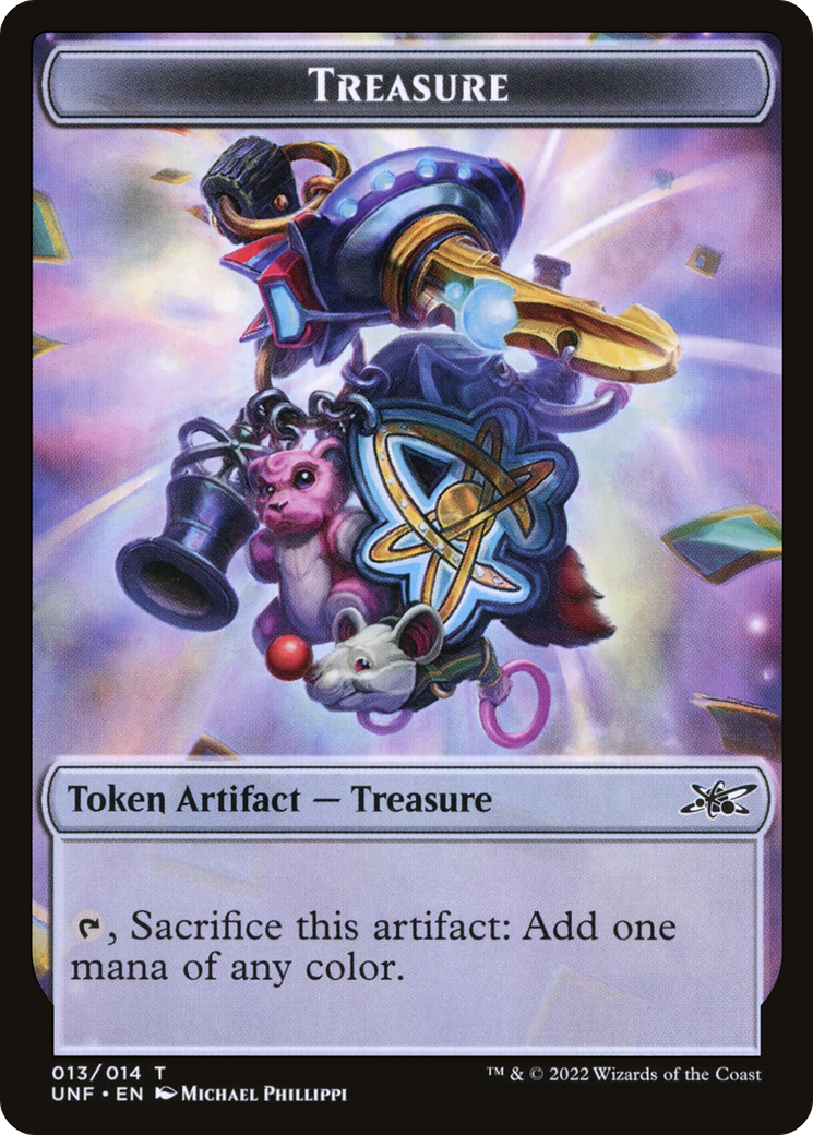 Treasure (UNF-013) - Unfinity Tokens Foil