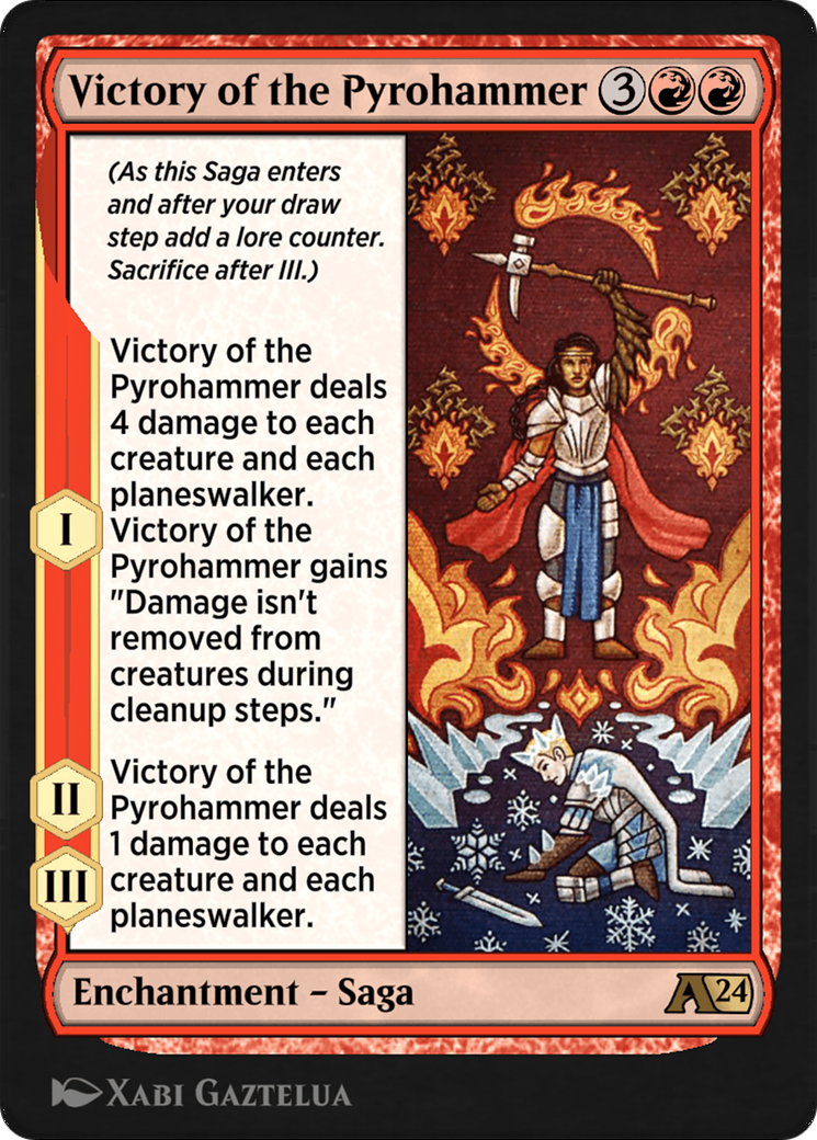 Victory of the Pyrohammer (YWOE-012) - Alchemy: Wilds of Eldraine