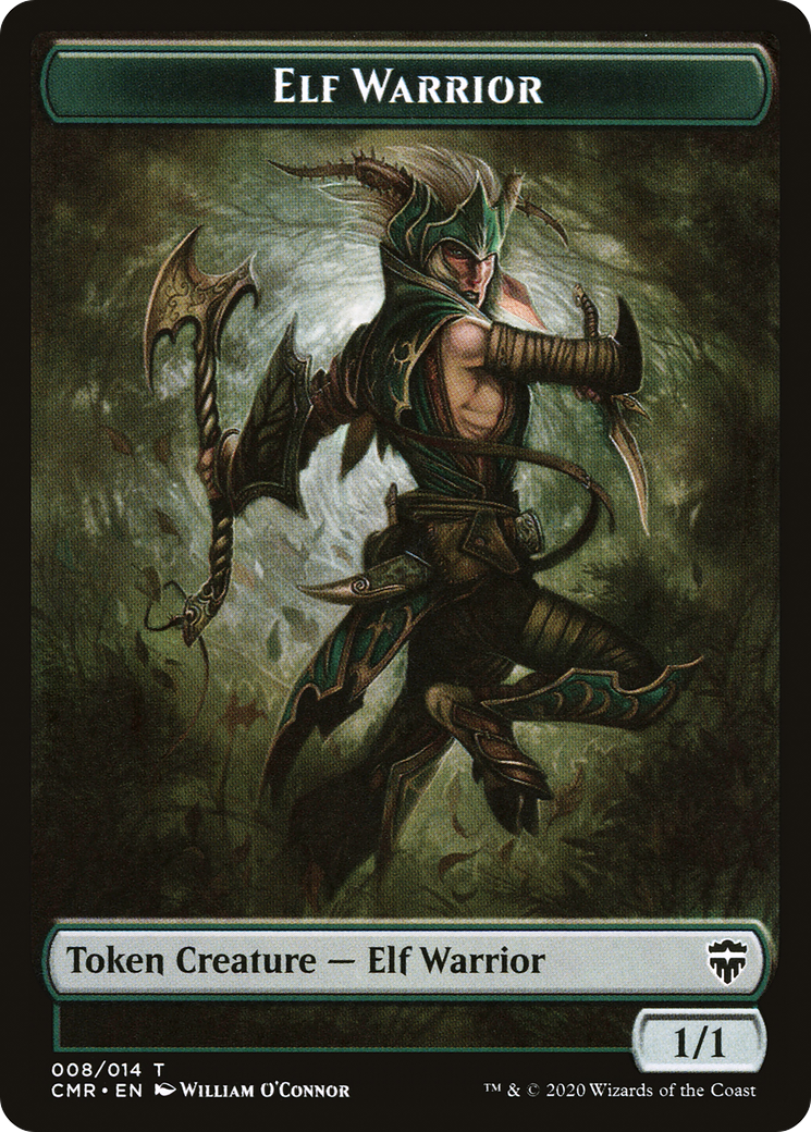 Elf Warrior (CMR-008) - Commander Legends Tokens