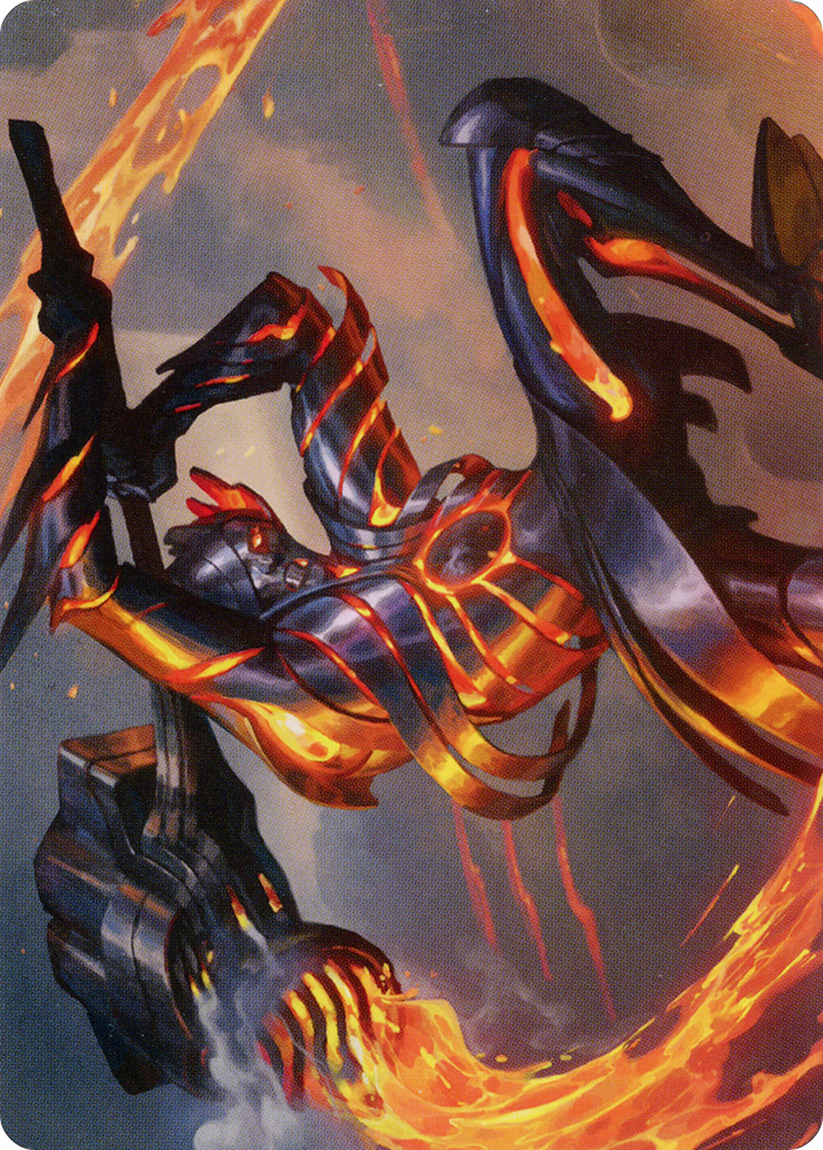 Forgehammer Centurion // Forgehammer Centurion (AONE-026) - Phyrexia: All Will Be One Art Series (Borderless)