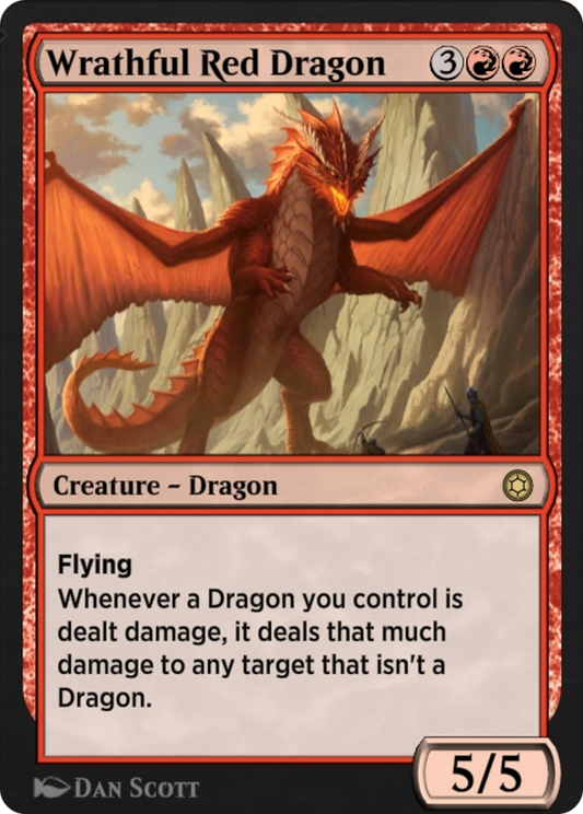 Wrathful Red Dragon (HBG-194) - Alchemy Horizons: Baldur's Gate
