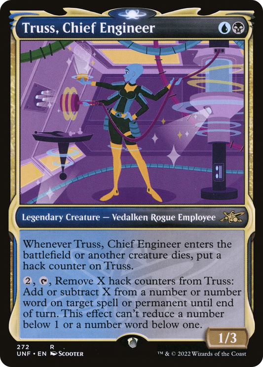 Truss, Chief Engineer (Showcase) (UNF-272) - Unfinity: (Showcase) Foil