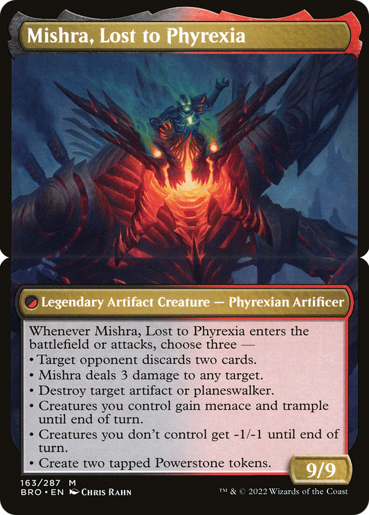 Mishra, Lost to Phyrexia (BRO-163B) - The Brothers' War
